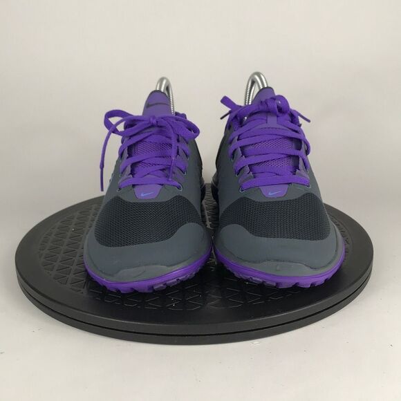 Nike FS Lite Run Gray/Purple Athletic Running Shoes 616684-008 Women’s Size 7 - Picture 2 of 11